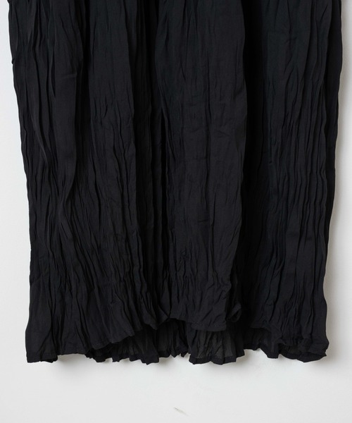 WEGO（ウィゴー）の「WEGO/【一部店限定】ワッシャーロングワンピース（ワンピース・レディース・ブラック/その他1・FREE）」の16枚目の写真