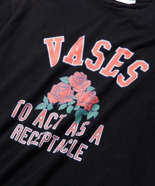 rehacer(レアセル)の「rehacer : The Vases On Wide Body / ザ ベイスズ オン ワイドボディー(Tシャツ/カットソー・メンズ・ホワイト/ブラック・LARGE/X-LARGE/MEDIUM/SMALL)」の10枚目の写真