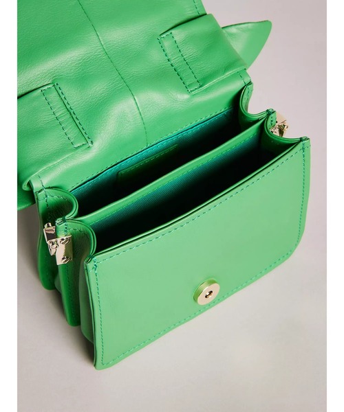 Ted Baker（テッドベーカー）の「NIYAH ソフトレザー　リボン ミニ クロスボディバッグ（ショルダーバッグ・レディース・ピンク/ブラック/ホワイト/グリーン・O/S）」の12枚目の写真