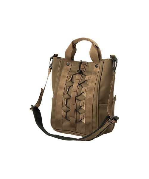 Onitsuka Tiger(オニツカタイガー)の「TOTE BAG / トートバッグ(トートバッグ・レディース・オリーブ/ブラック・OS)」の14枚目の写真
