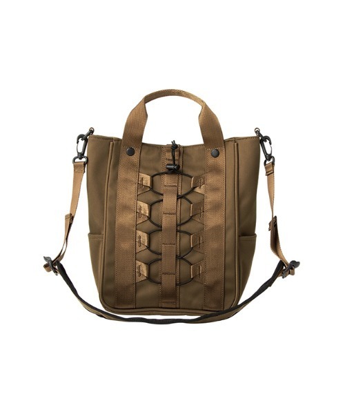 Onitsuka Tiger(オニツカタイガー)の「TOTE BAG / トートバッグ(トートバッグ・レディース・オリーブ/ブラック・OS)」の15枚目の写真