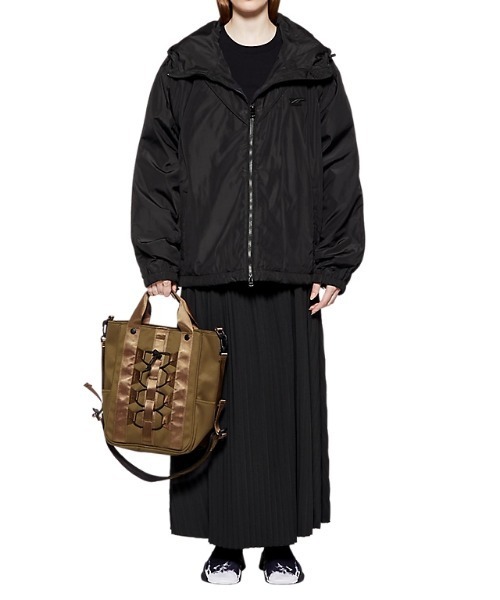 Onitsuka Tiger(オニツカタイガー)の「TOTE BAG / トートバッグ(トートバッグ・レディース・オリーブ/ブラック・OS)」の10枚目の写真