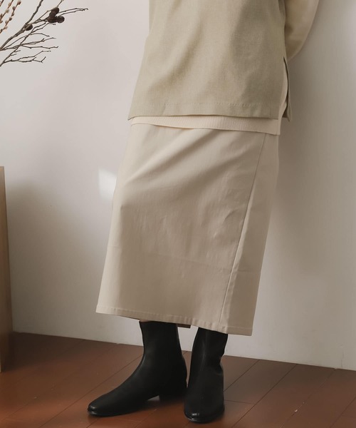 SENSE OF PLACE by URBAN RESEARCH(センスオブプレイスバイアーバンリサーチ)の「スクエアトウセンターシームストレッチローブーツ(ブーツ・レディース・ブラック/ブラウン/アイボリー・LARGE/MEDIUM/X-LARGE/SMALL)」の17枚目の写真