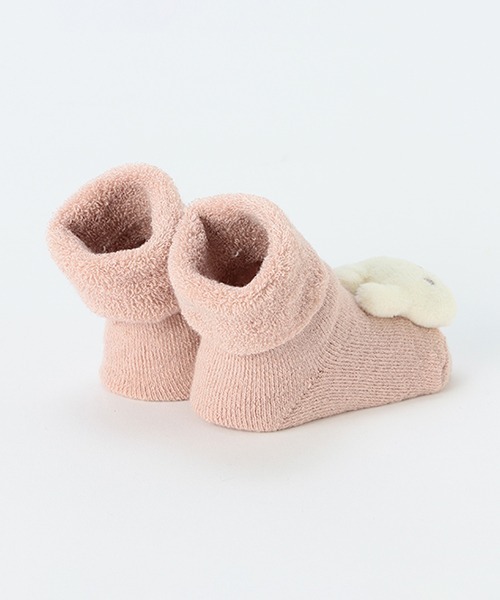 petit main（プティマイン）の「アニマルモチーフカップソックス（ベビーシューズ/ベビーソックス・キッズ・ライトピンク/アイボリー/ネイビー・9-11cm/11-13cm）」の12枚目の写真