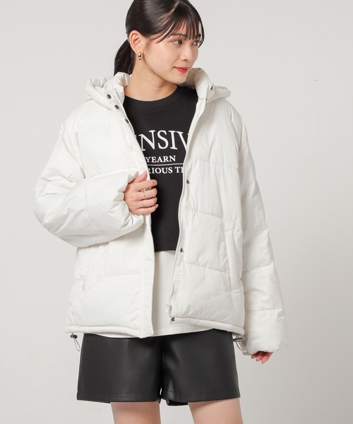 【新品】 ジャックバニー　ブルゾン　ダウン　ホワイト　Lサイズ（5） Amazon | [ジャックバニー] レディース ブルゾン 4WAYナイロン