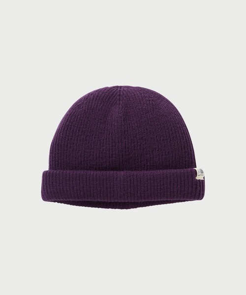 karrimor（カリマー）の「shallow beanie（ニットキャップ/ビーニー・メンズ・チャコール/ブラック/パープル/ライトベージュ・ONESIZE）」の4枚目の写真