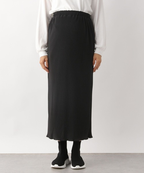 LEPSIM（レプシィム）の「マタニティ／プリーツチェックスカート　347127（マタニティウェア/グッズ・レディース・グレー/ブラック/グリーン・FREE）」の10枚目の写真