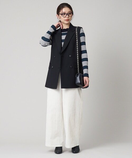 UNTITLED（アンタイトル）の「◇【着回しアイテム】ウール混 ダブル