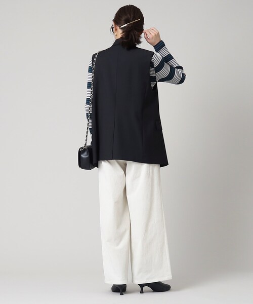 UNTITLED（アンタイトル）の「◇【着回しアイテム】ウール混 ダブル