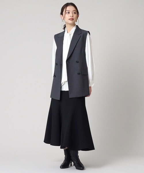 UNTITLED（アンタイトル）の「◇【着回しアイテム】ウール混 ダブル