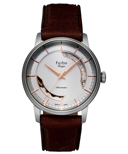 Furbo design（フルボデザイン）の「【Furbo design】フルボデザイン NEW NORMAL NF01W ウォッチ（アナログ腕時計・メンズ・ホワイト/ブラック/ブラウン・FREE）」の5枚目の写真