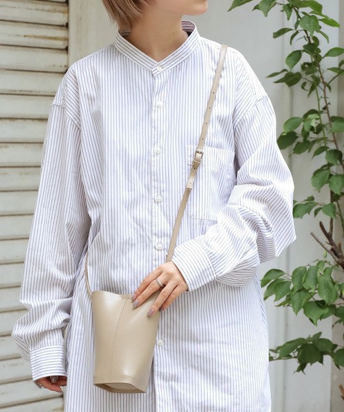 YAHKI(ヤーキ)の「YAHKI/ヤーキ W FACE BAG ハンドバック(ハンドバッグ・メンズ・ブラック/ベージュ/グリーン・ONE SIZE)」の3枚目の写真