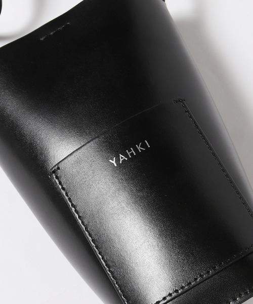 YAHKI(ヤーキ)の「YAHKI/ヤーキ W FACE BAG ハンドバック(ハンドバッグ・メンズ・ブラック/ベージュ/グリーン・ONE SIZE)」の9枚目の写真