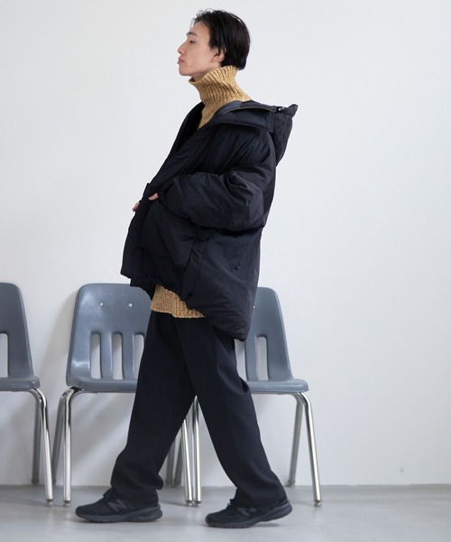 LOWRYS FARM(ローリーズファーム)の「エアサーマルマウンテンパーカー 344500(マウンテンパーカー・メンズ・アイボリー/ブラック・MEDIUM/LARGE)」の16枚目の写真