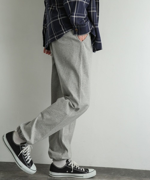 SENSE OF PLACE by URBAN RESEARCH（センスオブプレイスバイアーバンリサーチ）の「ヘビーウエイトジョグパンツ（その他パンツ・メンズ・ブラック/グレー・MEDIUM/LARGE）」の16枚目の写真