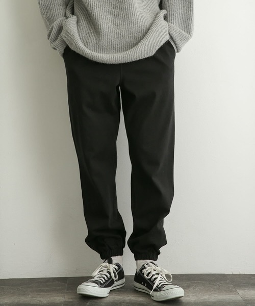 SENSE OF PLACE by URBAN RESEARCH（センスオブプレイスバイアーバンリサーチ）の「ヘビーウエイトジョグパンツ（その他パンツ・メンズ・ブラック/グレー・MEDIUM/LARGE）」の9枚目の写真