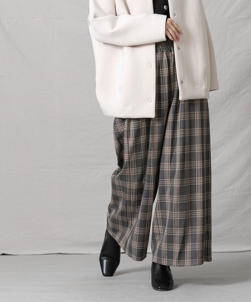 Gready Brilliant（グレディブリリアン）の「チェック柄イージーワイド  