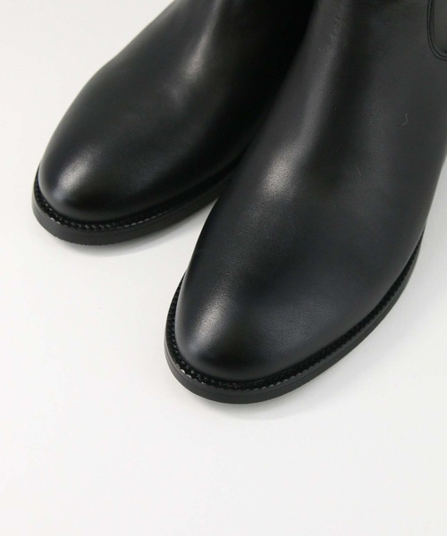 REMME（レメ）の「Ｂスリットレザーロングブーツ（ブーツ・レディース・ブラック・37/38/36）」の10枚目の写真