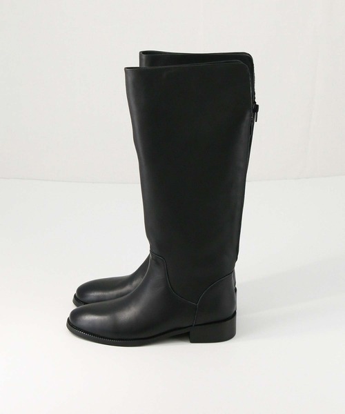 REMME（レメ）の「Ｂスリットレザーロングブーツ（ブーツ・レディース・ブラック・37/38/36）」の7枚目の写真