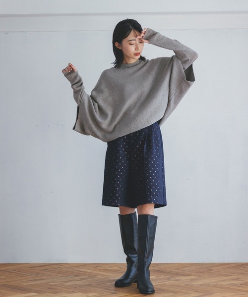 REMME（レメ）の「Ｂスリットレザーロングブーツ（ブーツ・レディース・ブラック・37/38/36）」の17枚目の写真