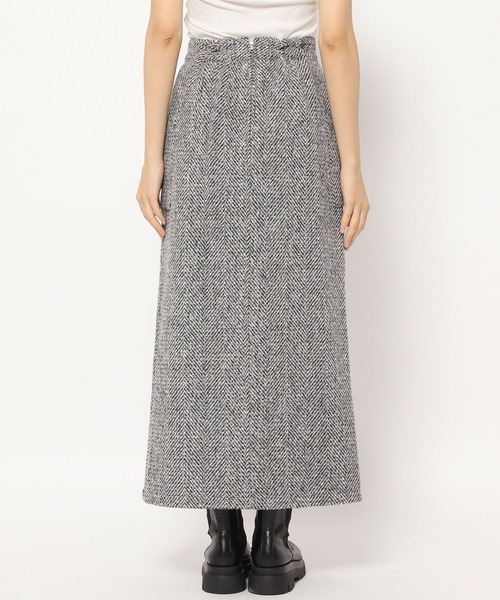 PAGEBOY（ページボーイ）の「ミリタリーツイードナロースカート（スカート・レディース・ブラック/ベージュ/ターコイズブルー・FREE）」の15枚目の写真