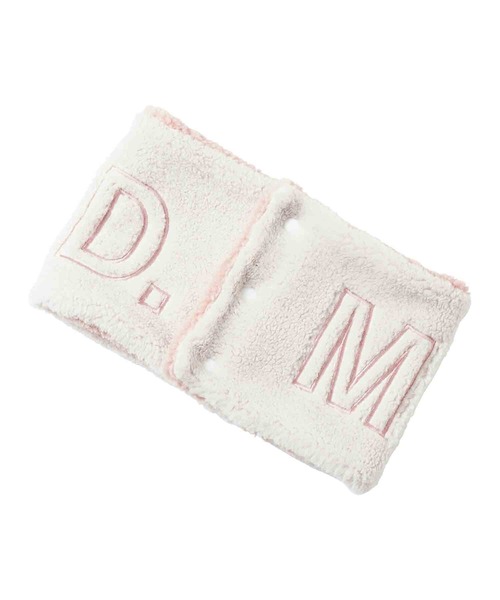 MILKFED.（ミルクフェド）の「LOGO BOA NECK WARMER（ネックウォーマー/スヌード・レディース・ベージュ/ホワイト/ブラック・ONE SIZE）」の9枚目の写真