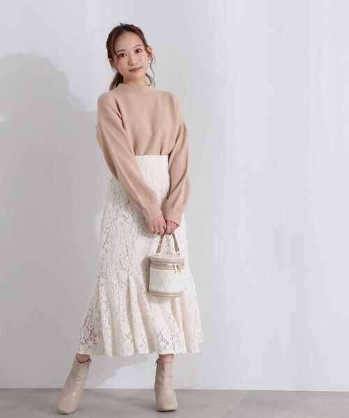 PROPORTION BODY DRESSING（プロポーションボディドレッシング）の「＜Ｅ＞レースマーメイドスカート / 1212227100（スカート・レディース・ピンク/ブラウン/ホワイト系その他・MEDIUM/SMALL）」の15枚目の写真