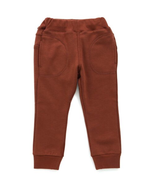 F.O.KIDS(エフオーキッズ)の「裏シャギーデイリーカットソーパンツ_吸汗速乾_あったか(その他パンツ・キッズ・レンガ/レインボー/インディゴブルー/キャメル/チャコール・110/120/95/90/130/140/100/80)」の4枚目の写真