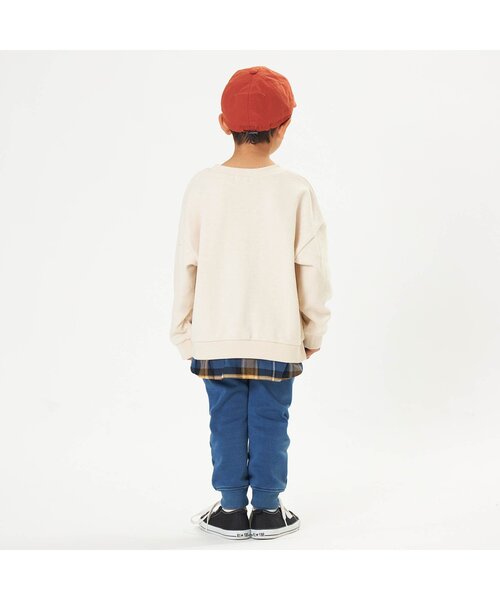 F.O.KIDS(エフオーキッズ)の「裏シャギーデイリーカットソーパンツ_吸汗速乾_あったか(その他パンツ・キッズ・レンガ/レインボー/インディゴブルー/キャメル/チャコール・110/120/95/90/130/140/100/80)」の7枚目の写真