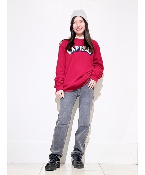 GAP（ギャップ）の「ウォッシュウェル(TM) ハイライズ オーガニックコットン '90S ルーズデニム（デニムパンツ・レディース・ブラック・24/25/27/26/29/28/30/23）」の6枚目の写真