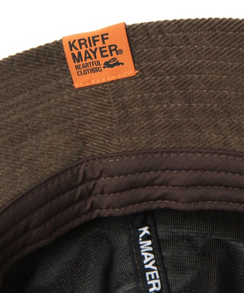 BAYFLOW(ベイフロー)の「【KRIFF MAYER(クリフメイヤー)】別注コーデュロイメトロハット(ハット・メンズ・カーキ/ブラウン/ブラック・FREE)」の8枚目の写真