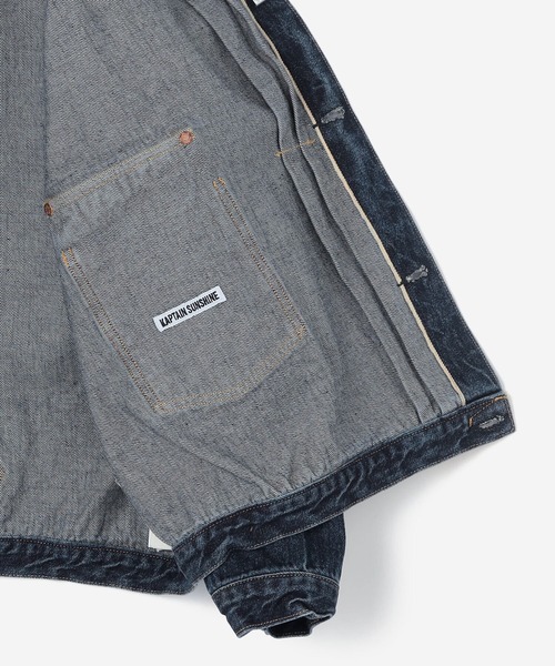インディゴ デニムジャケット Lサイズ キャプテンサンシャイン