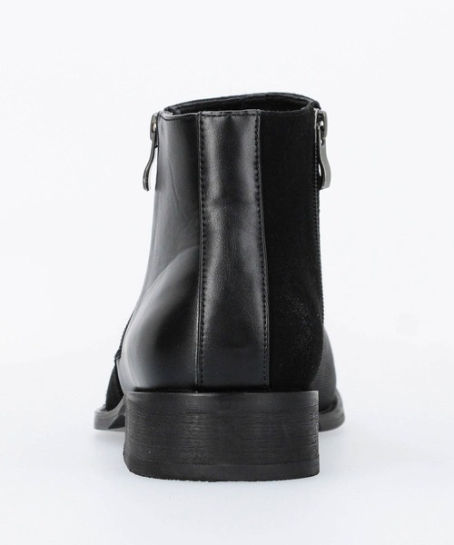 NICOLE CLUB FOR MEN(ニコルクラブフォーメン)の「パネル切替ブーツ(ブーツ・メンズ・ブラック/グレー系・26.5cm/27.5cm/25.5cm)」の7枚目の写真