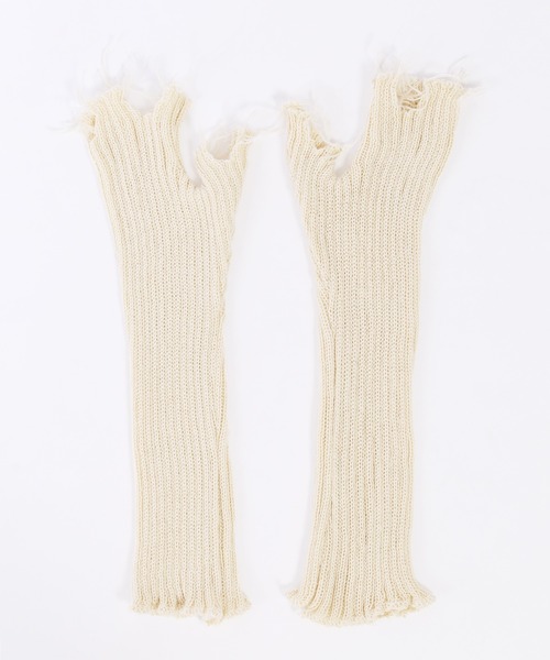 WC(ダブル シー)の「ダメージアームカバー(アームカバー・レディース・ホワイト/ブラック・FREE)」の9枚目の写真