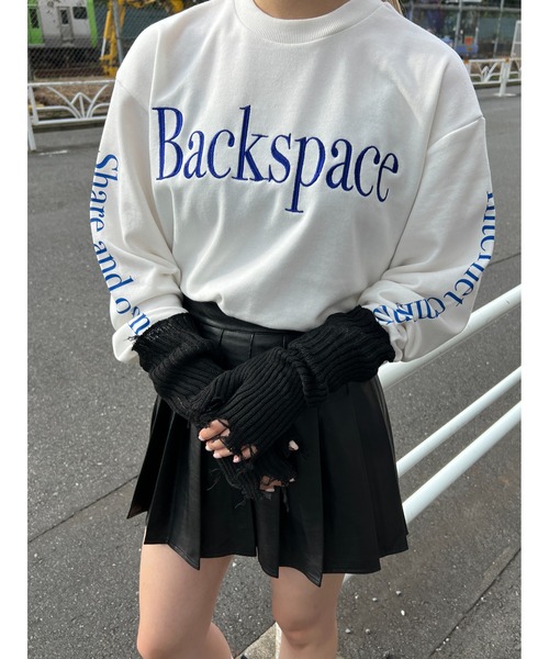 WC(ダブル シー)の「ダメージアームカバー(アームカバー・レディース・ホワイト/ブラック・FREE)」の7枚目の写真