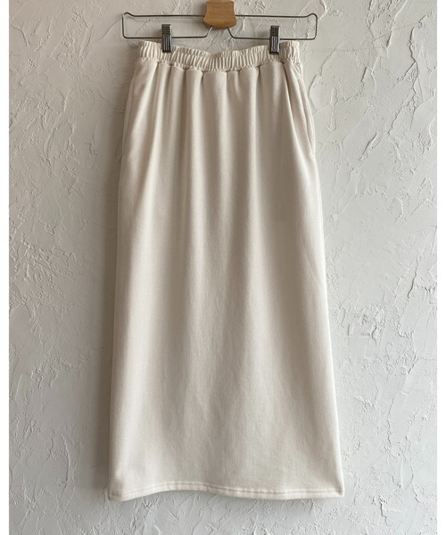 She's Closet(シーズクローゼット)の「2WAYホックデザインロングナロースウェットスカート(スカート・レディース・ブラック/ブラウン/グリーン/アイボリー・FREE)」の11枚目の写真