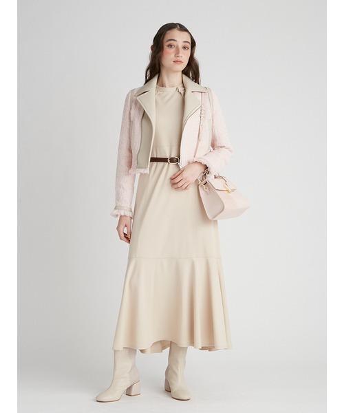 FURFUR（ファーファー）の「【WEB限定カラー】ツイードMIXライダース