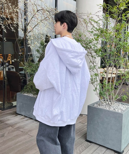 Figments（フィグメンツ）の「裏起毛ビッグZIPパーカー（パーカー