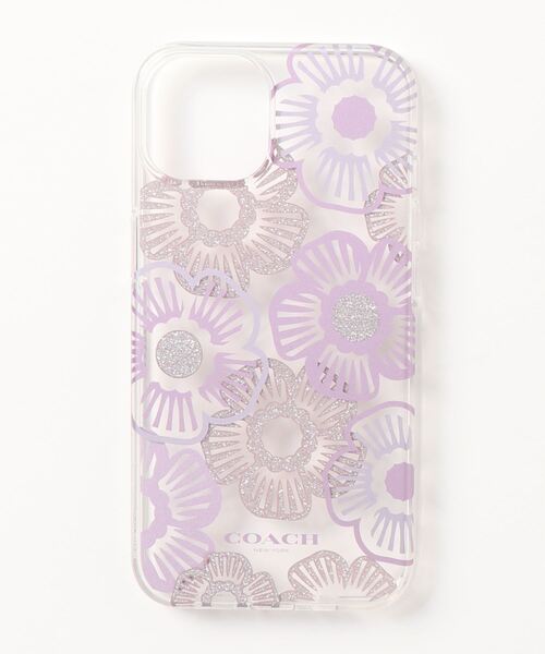 COACH(コーチ)の「IPHONE 14 ケース・ティー ローズ(スマホケース/カバー・レディース・パープル系その他・ONE)」の4枚目の写真