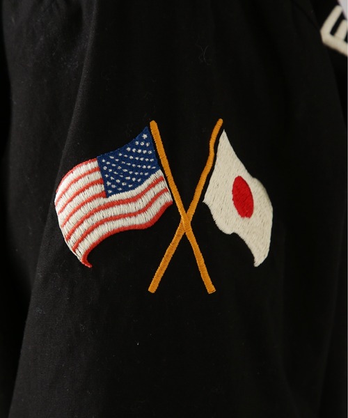 AVIREX（アヴィレックス）の「SOUVENIR JACKET CV-41 / スーベニアジャケット / リバーシブル / AVIREX / アヴィレックス（スカジャン・メンズ・その他10/ブラック・2XL/L/XL/M）」の19枚目の写真