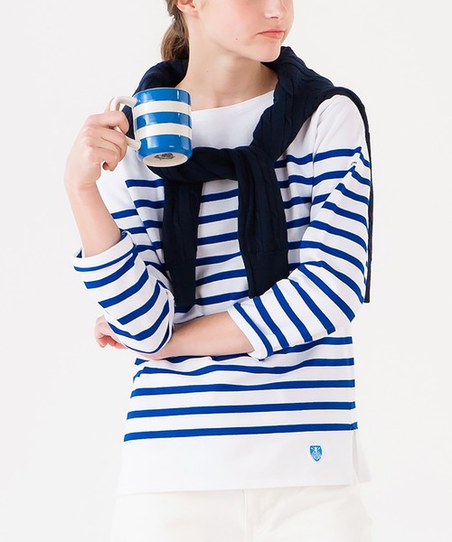 ORCIVAL（オーシバル）の「ORCIVAL | ラッセルフレンチセーラーTシャツ