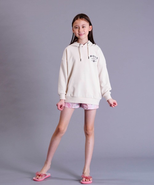 ROXY(ロキシー)の「ROXY/ロキシー キッズ パーカー TPO231114(パーカー・キッズ・ホワイト/ピンク・130cm/140cm/150cm)」の6枚目の写真