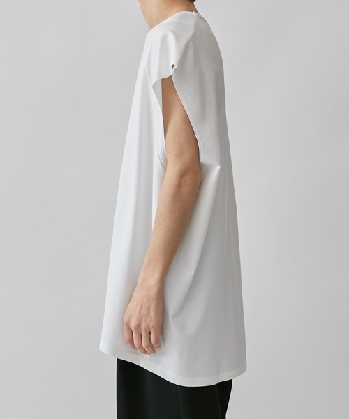 Lui's（ルイス）の「SHINE ノースリーブカットソー（Tシャツ/カットソー・メンズ・ホワイト/ブラック/チャコールグレー/グリーン・FREE）」の22枚目の写真