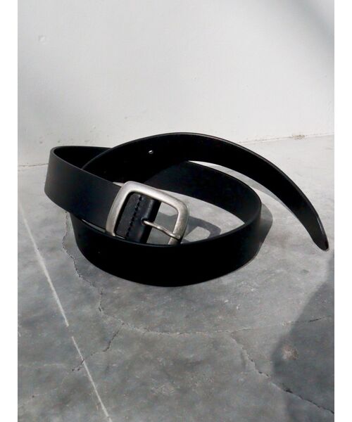 MURUA(ムルーア)の「レザーベルト(ベルト・レディース・ブラック・FREE)」の1枚目の写真