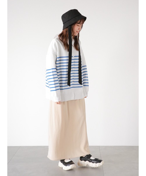 ehka sopo（エヘカソポ）の「リボン付バケットハット（ハット・レディース・ブラック/ベージュ/キナリ・ﾌﾘ-）」の14枚目の写真