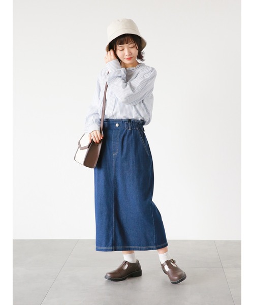 ehka sopo（エヘカソポ）の「リボン付バケットハット（ハット・レディース・ブラック/ベージュ/キナリ・ﾌﾘ-）」の22枚目の写真