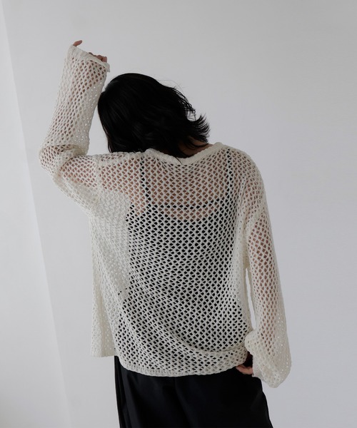 SYUMAN 22AWメッシュ セーター SYUMAN 22AWメッシュ セーター - メルカリ