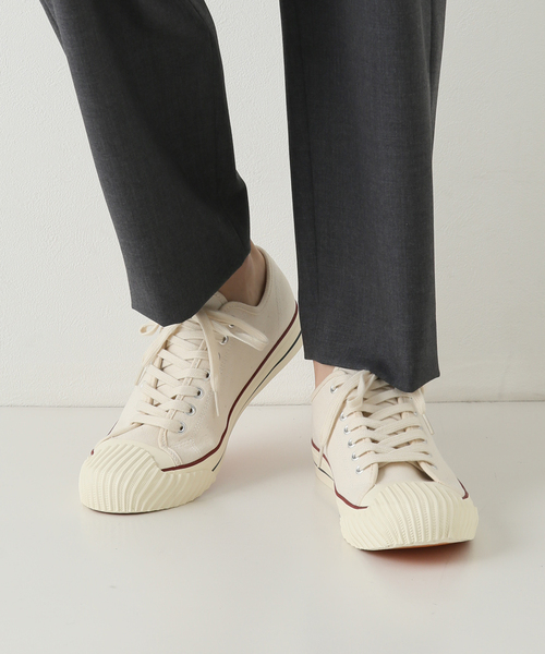 B.C STOCK(ベーセーストック)の「【Amber Wall / アンバーウォール】ローカット スニーカー(スニーカー・メンズ・ネイビー/アイボリー/ブラック・25.5cm/26.5cm/27.5cm/28.5cm)」の21枚目の写真