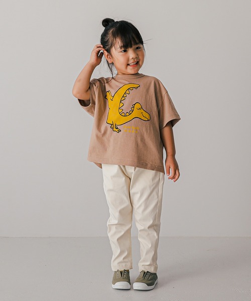 FOV（フォブ）の「FOV/フォブ　テーパードスリムパンツ（その他パンツ・キッズ・ブラック/カーキ/アッシュグレー/アイボリー・M/XL/L/S）」の5枚目の写真