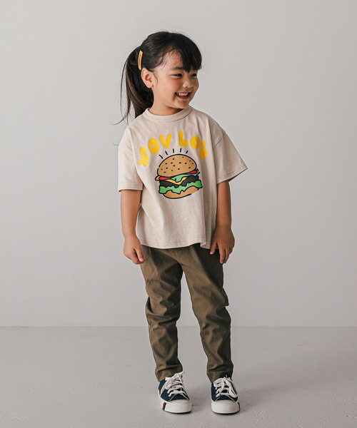 FOV（フォブ）の「FOV/フォブ　テーパードスリムパンツ（その他パンツ・キッズ・ブラック/カーキ/アッシュグレー/アイボリー・M/XL/L/S）」の9枚目の写真